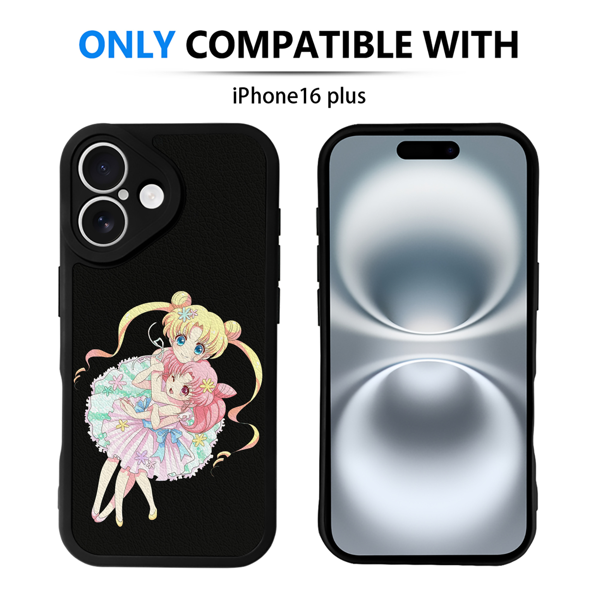 （画像用） 美少女戦士セーラームーン 愛野 美奈子 あいの みなこ Sailor Moon Aino Minako 【iPhone 16シリーズ対応】シリコンスマホケース（レザー調） 材質：シリコン